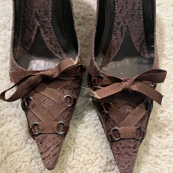 Lace up Pointy Toe heel - Picture 5 of 5